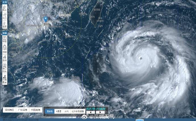 网页里的某些赛事有的“中”字是什么意思？_“风王”诞生！迅速逼近！深圳知名景区闭园网页里的某些赛事有的“中”字是什么意思？，分区暴雨红色预警生效中→